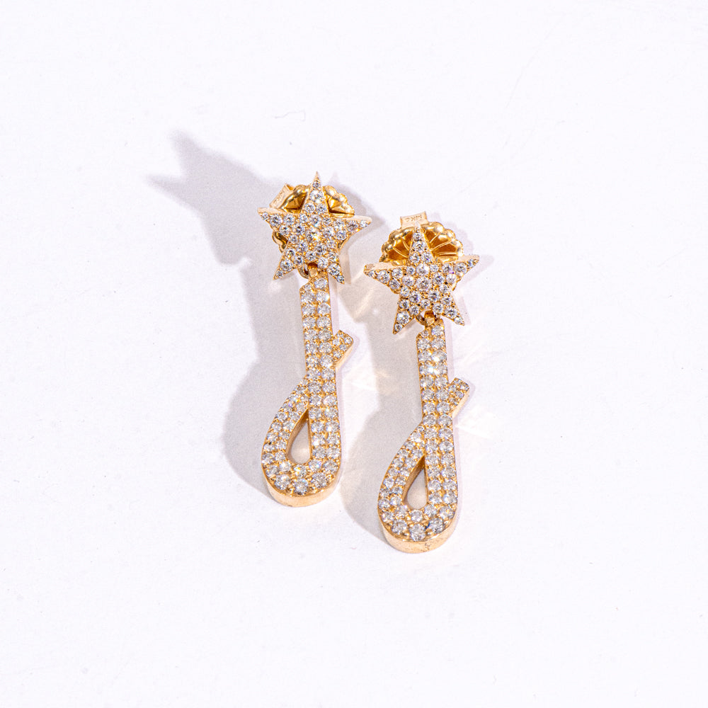 The Joni Diamond Earrings